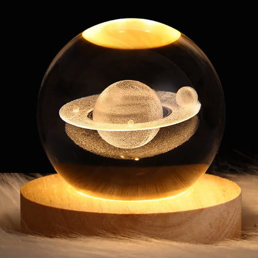 Galaxy Orb™ 3D Celestial Orb with Illuminated Stand